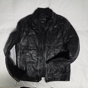 Hugo Boss Leather Jacket
